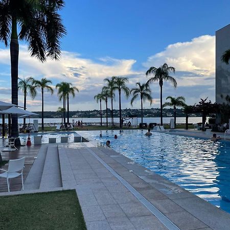 Estiloso Flat Brisas Do Lago Com Terraco Brasília Exterior foto